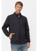 Camel Active Fleecejacke mit hohem Stehkragen in Navyblau