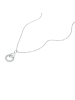Tom Tailor Kette mit Anhänger Silber 925, rhodiniert in silber