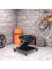 relaxdays Werkstatt-Rollbrett in Schwarz/ Grau