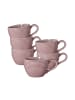 Seltmann Weiden 6er Set Espressotassen Beat Color Glaze in 0,11 l in Altrosa