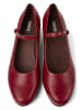 Camper Pumps " Helena " in Rot