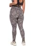 Ulla Popken Leggings in mahagoni