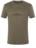 super.natural Merino T-Shirt in braun