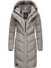 ragwear Wintermantel Natalka Melange in Bone