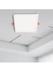 näve LED Einbauleuchte "SUMA" in weiß - (L)21.5 cm x (B)21.5 cm x (H)3.2 cm - EEK D
