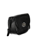 La Martina Schwarz Polyurethan Damen Schulter Tasche