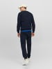 Jack & Jones Basic Sweater Sweatshirt Pullover JJEBRADLEY in Navy