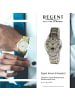 Regent Armbanduhr-Analog-Digital silber groß (ca. 42mm) Regent Metallarmband