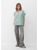 QS Bluse in 6092_ozeangrün