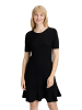 Vera Mont Strickkleid mit Rundhalsausschnitt in Schwarz