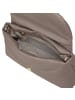 DuDu Melville Schultertasche Leder 31 cm in taupe