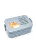 Mr. & Mrs. Panda Lunchbox Corgi Po Motiv mit Spruch in Blau Pastell