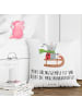 Mr. & Mrs. Panda 40 x 40 Kissen Smörle Rodeln mit Spruch in Weiß