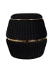 Kayoom Hocker Doric 235 in schwarz - gold