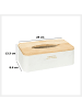5five Simply Smart Taschentuchbox in weiß