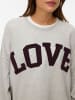 Vero Moda Sweatshirt in Light Grey Melange