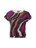 Mart Visser Benza Print Top Dunkelbeere
