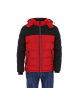 Ital-Design Jacke in Rot und Schwarz