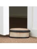 relaxdays 2x Türstopper in Holzoptik - (H)5 x Ø 10,5 cm