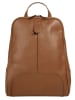 Samantha Look Rucksack echt Leder in cognac