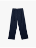 KOTON HOSEN in Marineblau Gestreift