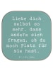 Mr. & Mrs. Panda Tischuntersetzer Spruch Selbstakzeptanz Liebe m... in Meeresbrise