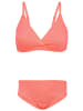 Aquarti Mädchen Bikini Set Zweiteilig Bikinislip Bustier in orange Modell 1