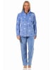 NORMANN Hausanzug Coralfleece - 58673 in hellblau
