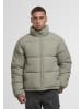 Urban Classics Urban Classics Crinkle Puffer Jacket in paleolive