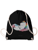 Mr. & Mrs. Panda Baumwolltasche Einhorn Wolke 7 ohne Spruch in Schwarz