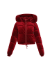 taddy Women Jacket in Burgundy
