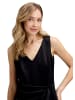Vera Mont Abendkleid mit Volant in Schwarz