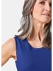 GOLDNER Gepflegtes Top in formstabiler Ware in royalblau