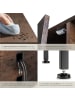 tectake TV-Board Carlow 110 x 41,5 x 50,5 cm, Industrial Holz dunkel, rustikal