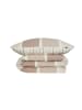 Schiesser Feinbiber-Bettwäsche-Set Brody in Taupe