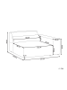 Beliani Sofaelement HELLNAR in Grau - (W) 131 x (H) 70 x (L) 126 cm linksseitig