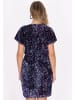 faina Damen Kleid in Blau Pink