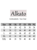Alkato Alkato Damen Langarm Shirt mit O-Ausschnitt in rosa Modell 4