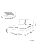 Beliani Doppelbett BAJONNA in Grau - (W) 184 x (H) 102 x (L) 235 cm