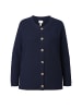 Ulla Popken Strickjacke in navy blau