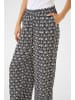 Kaffe Casual Hose KAsanne Loose fit in Black/Moonstruck Retro Print