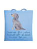 Mr. & Mrs. Panda Tragetasche Gordon Setter Moment mit Spruch in Sky Blue