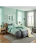 REDBEST Single-Jersey Bettwäsche in mint-grau