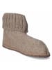 HAFLINGER Hüttenschuh in beige