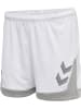 Hummel Hummel Shorts Hmllead Fußball Damen Feuchtigkeitsabsorbierenden in WHITE