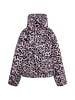 faina Steppjacke Mit Leo-Print in Mauve Leo