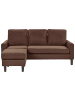 Beliani 2-tlg 3-Sitzer Sofa AVESTA in Braun