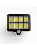 EASYmaxx Solar-Strahler 3,7V schwarz mit Bewegungsmelder Schwarz