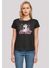 F4NT4STIC Ladies Box Tee Disney Aristocats Amour in schwarz