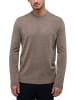 Eterna Rundhalspullover für Herren in beige